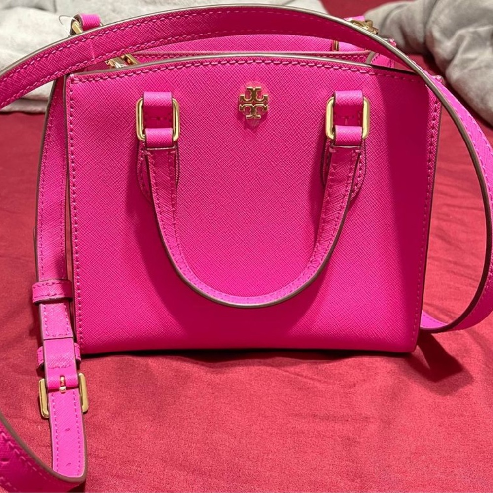 New Tory Burch Emerson Micro Satchel - Picture 1 of 5